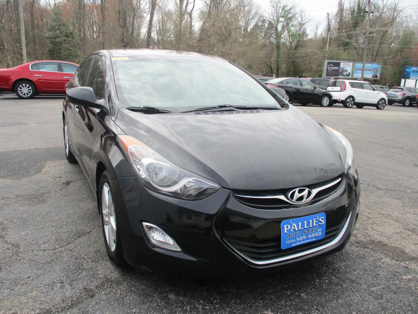 2013 BLACK Hyundai Elantra (5NPDH4AE3DH) with an 1.8L L4 DOHC 16V engine, AUTOMATIC transmission, located at 540a Delsea Drive, Sewell, NJ, 08080, (856) 589-6888, 39.752560, -75.111206 - Photo#8